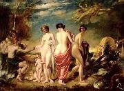 William Etty The judement of Paris oil painting on canvas